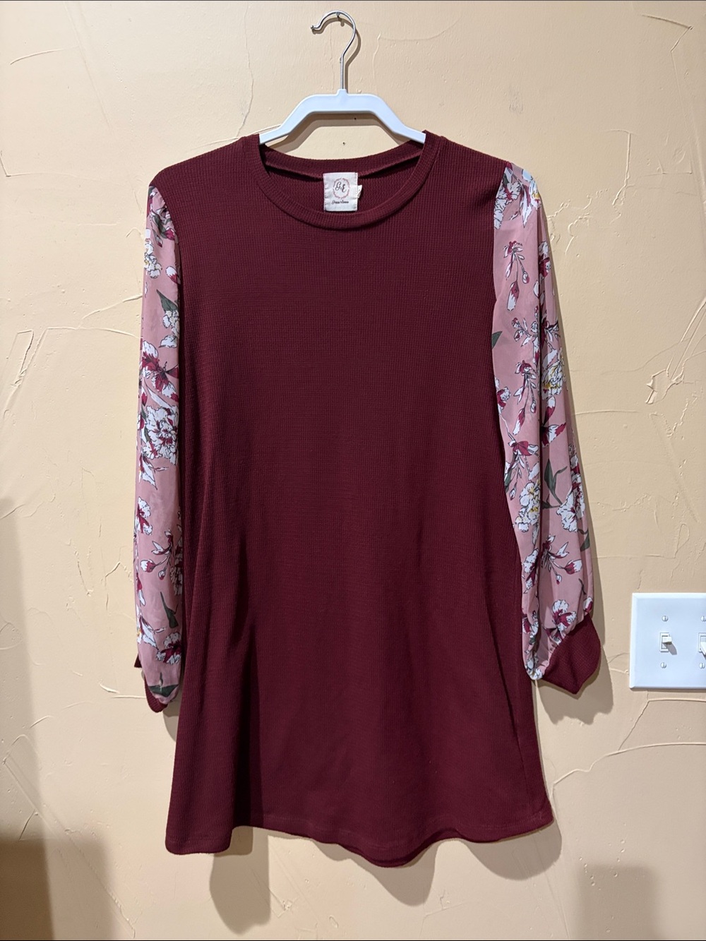 Gracie & Emma Waffle Knit Dress